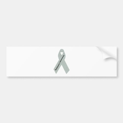 Parkinsons Awareness Ribbon Bumper Sticker