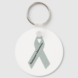 Parkinson's Awareness Ribbon Keychain