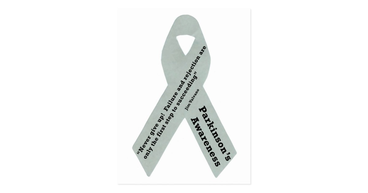 parkinson-s-awareness-ribbon-postcard-zazzle