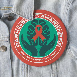 Parkinson's Awareness Supportive Button