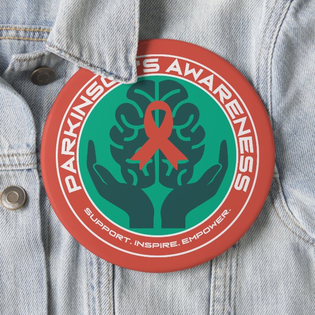 Parkinson's Awareness Supportive Button (In Situ)