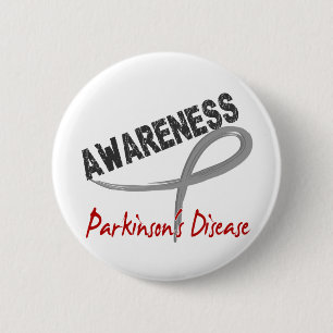 Parkinson's Disease Awareness 3 Button