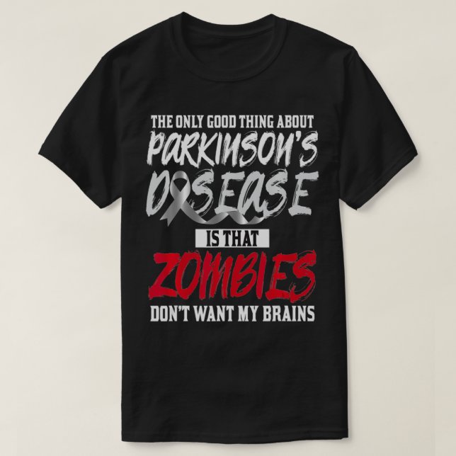 Parkinsons Disease Awareness Good Warrior Survivor T-Shirt (Design Front)