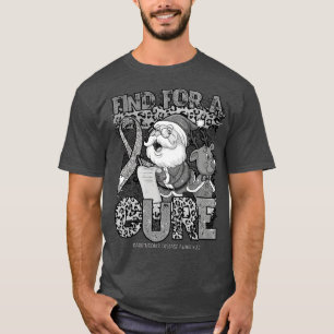 Parkinsons Disease Awareness leopard christmas cur T-Shirt