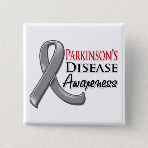 Parkinsons Disease Awareness Ribbon Pinback Button