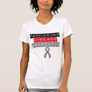 Parkinson's Disease Awareness Ribbon T-Shirt