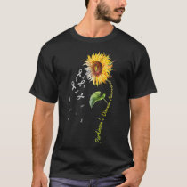 Parkinsons Disease Awareness Sunflower T-Shirt