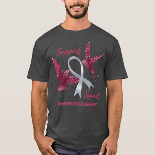 Parkinsons Disease Awareness Support Squad T_Shirt