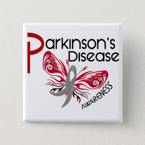 Parkinsons Disease BUTTERFLY 31 Pinback Button