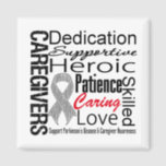 Parkinsons Disease Caregivers Collage Magnet