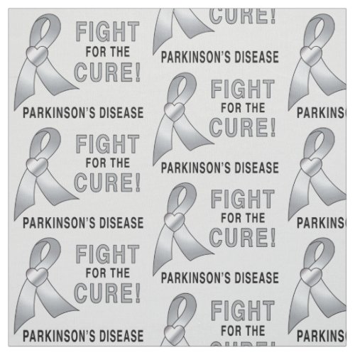 Parkinsons Disease Fight for the Cure Fabric