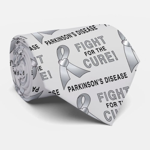 Parkinsons Disease Fight for the Cure Neck Tie