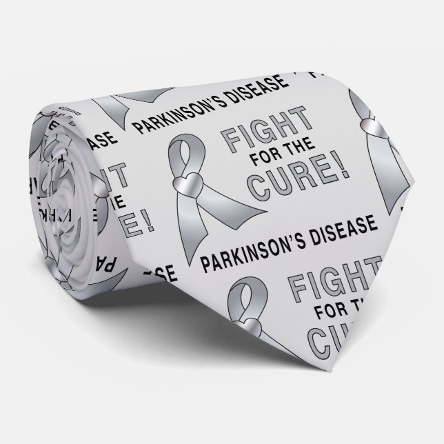 Parkinson's Disease: Fight for the Cure Neck Tie (Rolled)