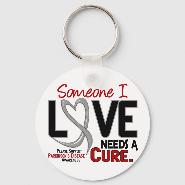 Parkinsons Disease NEEDS A CURE 2 Keychain (Front)