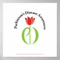 Parkinson's disease, parkinsons disease, tulip, pd poster