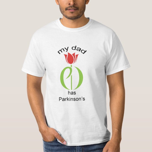 parkinson's disease, parkinsons disease, tulip, pd T-Shirt (Front)