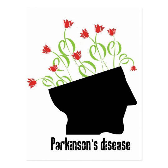 parkinson's disease, parkinsons disease, tulip postcard