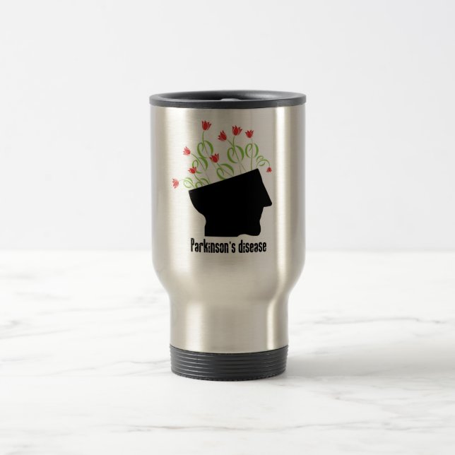parkinson's disease, parkinsons disease, tulip travel mug (Center)