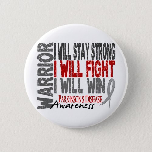 Parkinsons Disease Warrior Button