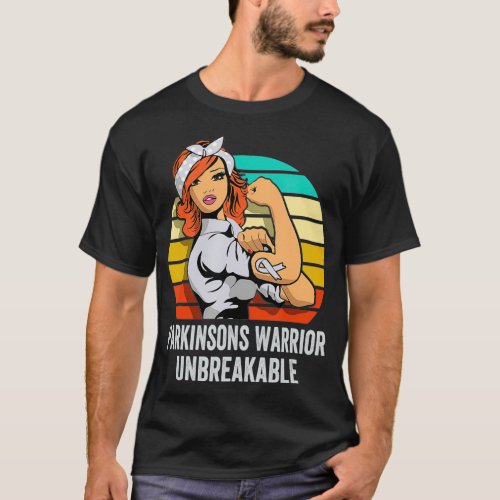 Parkinsons Disease Warrior  Unbreakable T_Shirt