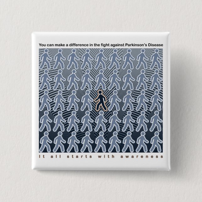 Parkinsons Fight Starts with Awareness Button (Front)