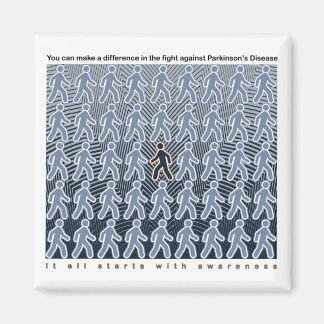 Parkinsons Fight Starts with Awareness Magnet