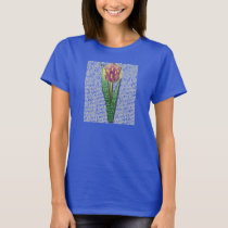Parkinsons Strength Burst Tulip Violet T-Shirt