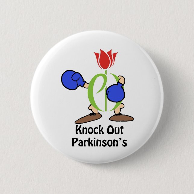 parkinson's walk, unity walk, awareness button (Front)