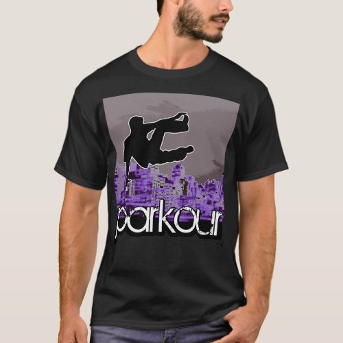 Parkour6purple T_Shirt