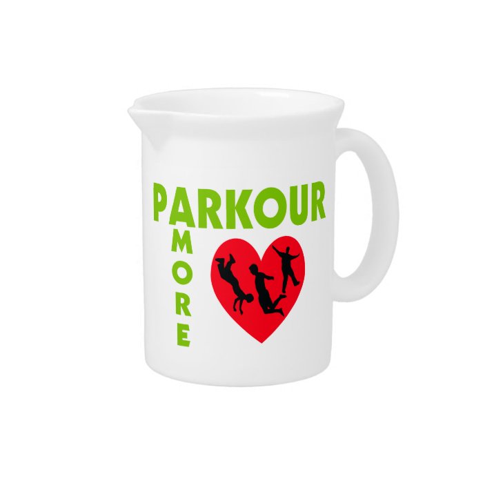 Parkour Amore With Heart Pitchers