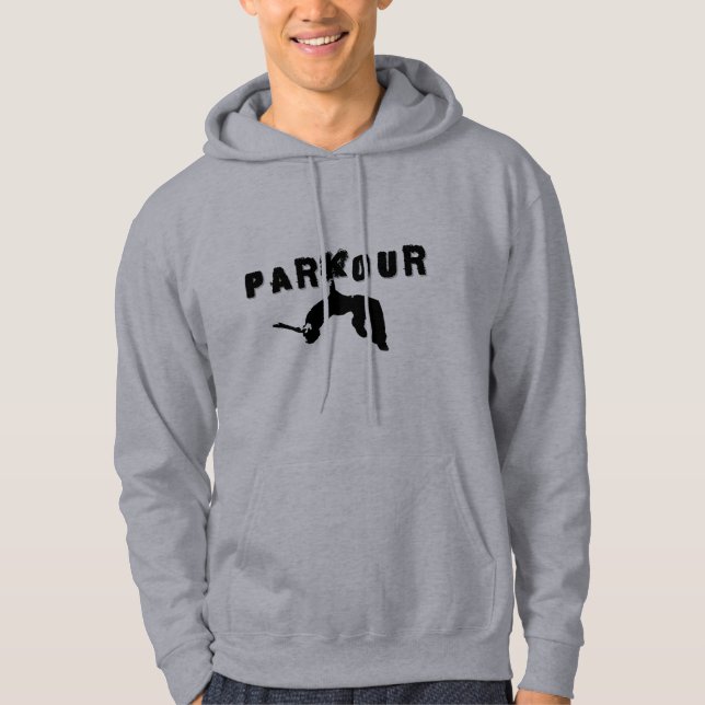 Parkour Athlete hooded sweatshirt (Front)