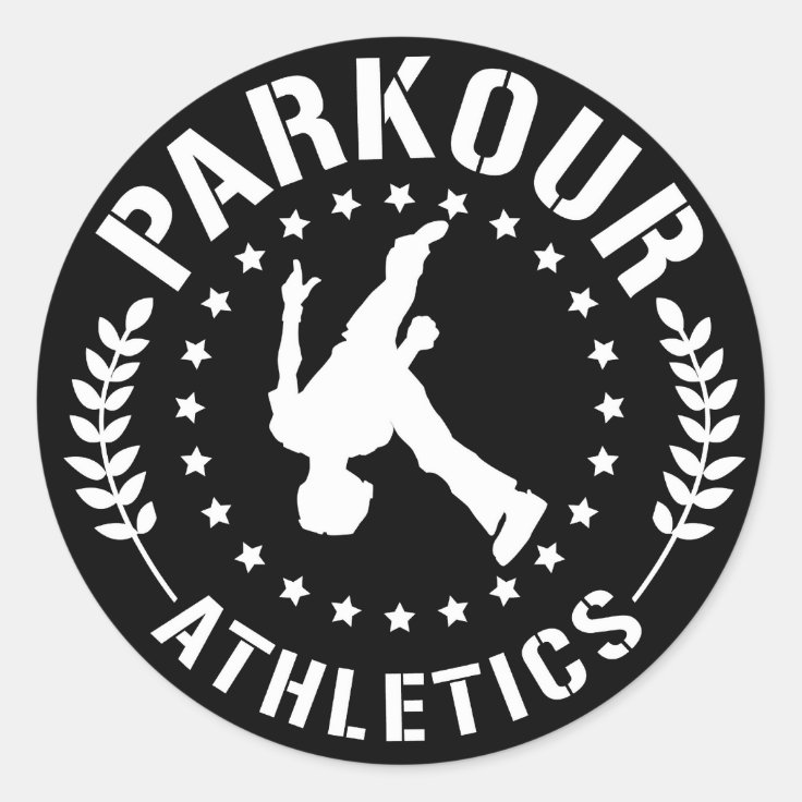 Parkour Athletics sticker | Zazzle