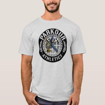 Parkour Athletics Worldwide Color T-shirt by styleuniversal at Zazzle