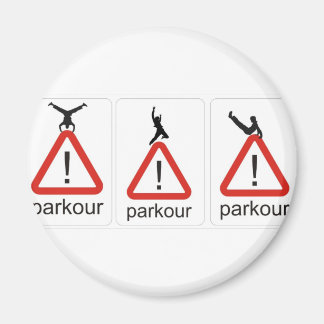 parkour awesomenesss magnet