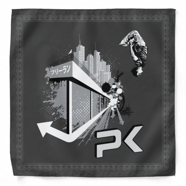 Parkour Backflip Bandana (Front)