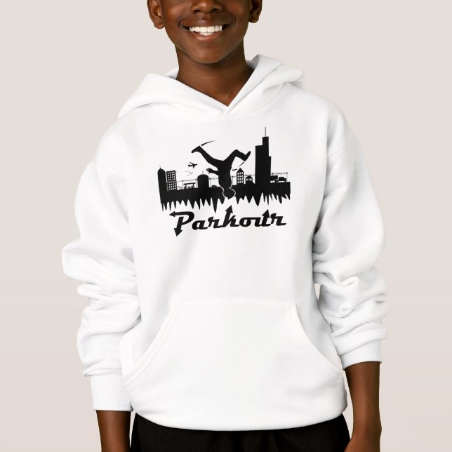 Parkour City Hoodie (Front)