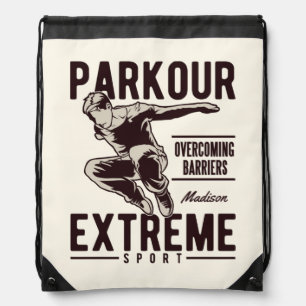 PARKOUR custom name backpack
