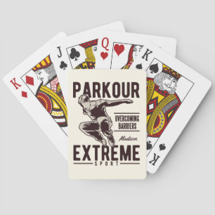 PARKOUR custom name Poker Cards