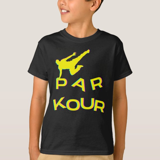 Parkour Distortion T-Shirt (Front)