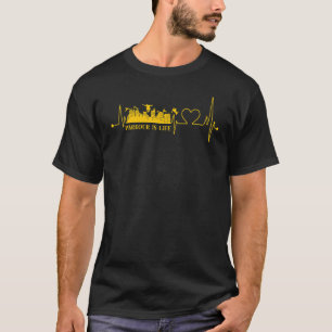 Parkour extreme athlete parkour runner funny sayin T-Shirt