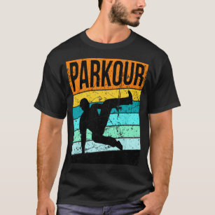 Parkour For Boys Girls Gear Jump Party T-Shirt