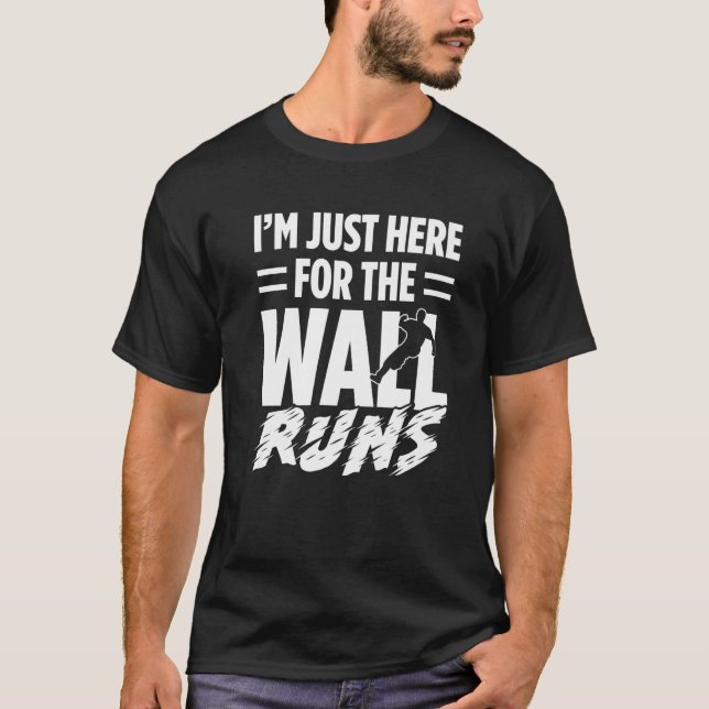 Parkour For Parkour Runner Tracer Freestyle Runne T-Shirt (Front)