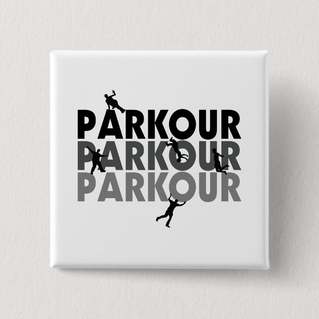 Parkour Free Running Button (Front)