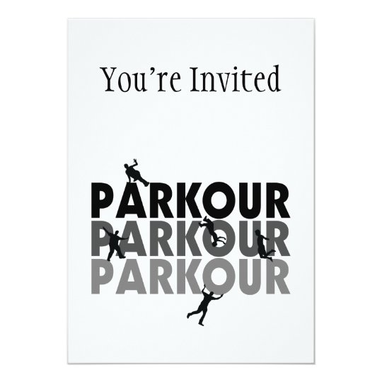 Parkour Cards Zazzle