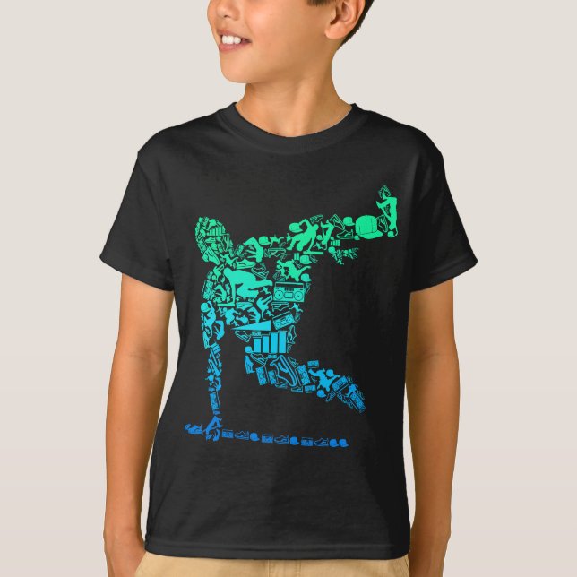 Parkour Freerunner Freerunning Traceur Boys  Men T-Shirt (Front)