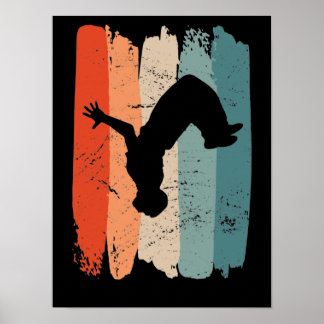 Parkour, freerunner, parkour runner gift poster