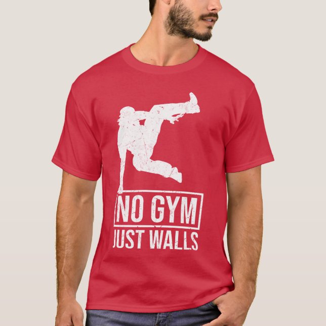 Parkour gifts Parkour sports parkur gifts friend T-Shirt (Front)