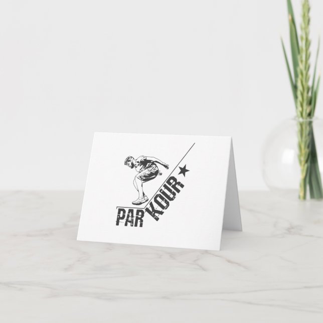 Parkour Invitation (Front)