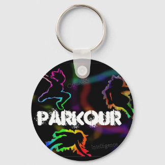 parkour keychain