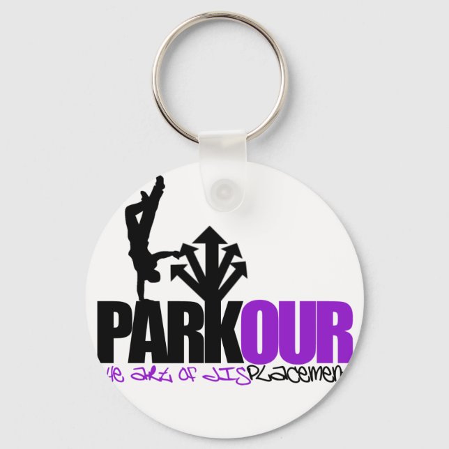 Parkour Keychain (Front)